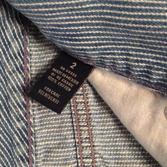 Vintage 90s American Eagle outfitters denim mini skirt vintage 90s. Size 2. - Picture 9 of 12